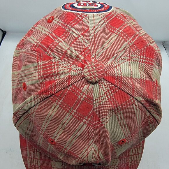 Los Angeles Angels 50th Anniversary Plaid Baseball Hat Cap Casual Adjustable - Picture 11 of 11